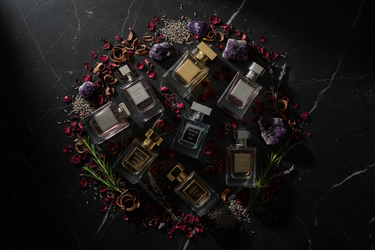 Fragrance Flatlay Hero